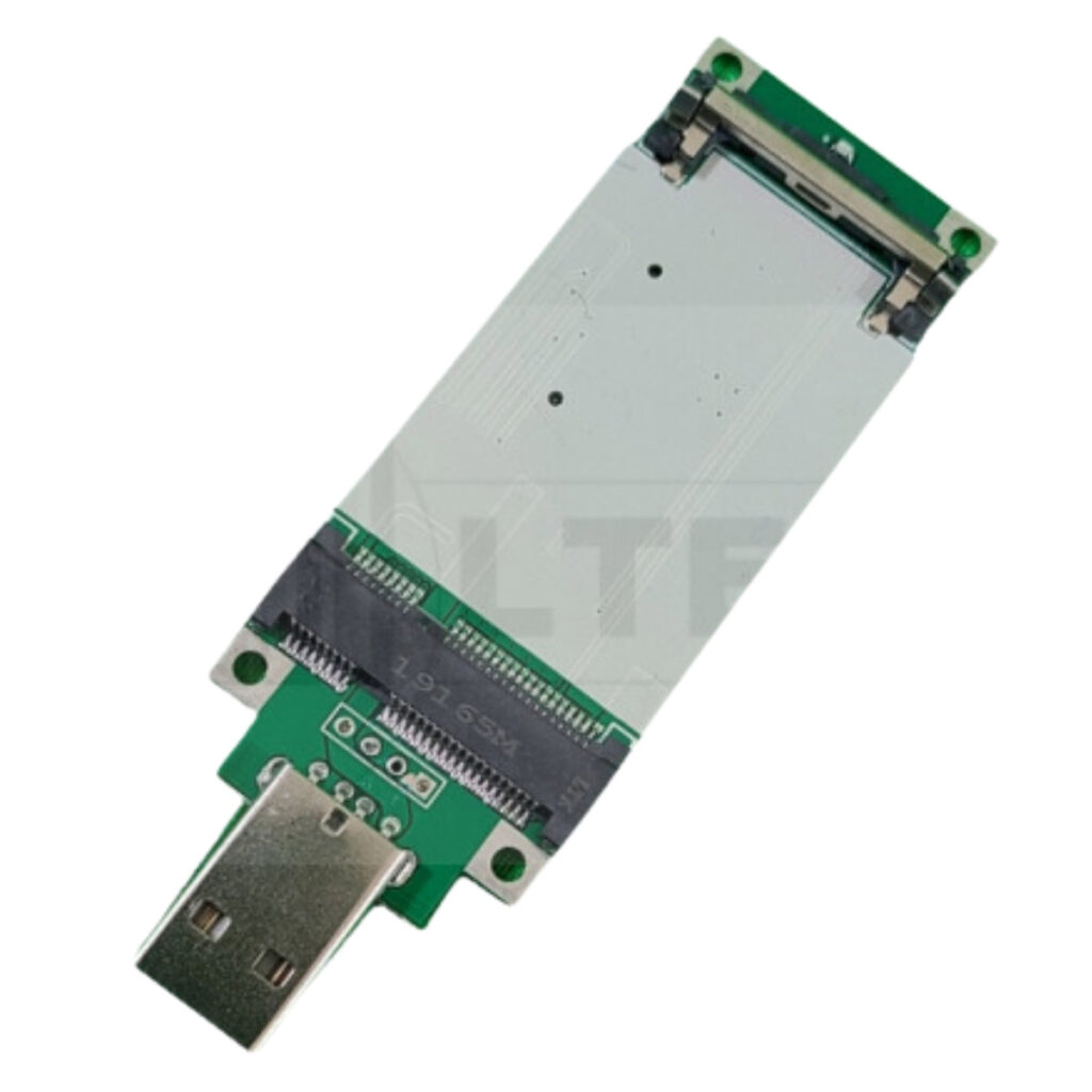 USB to Mini PCI-E Adapter with Bottom Side SIM Card Slot USB to Mini PCI-E Adapter with Bottom Side SIM Card Slot