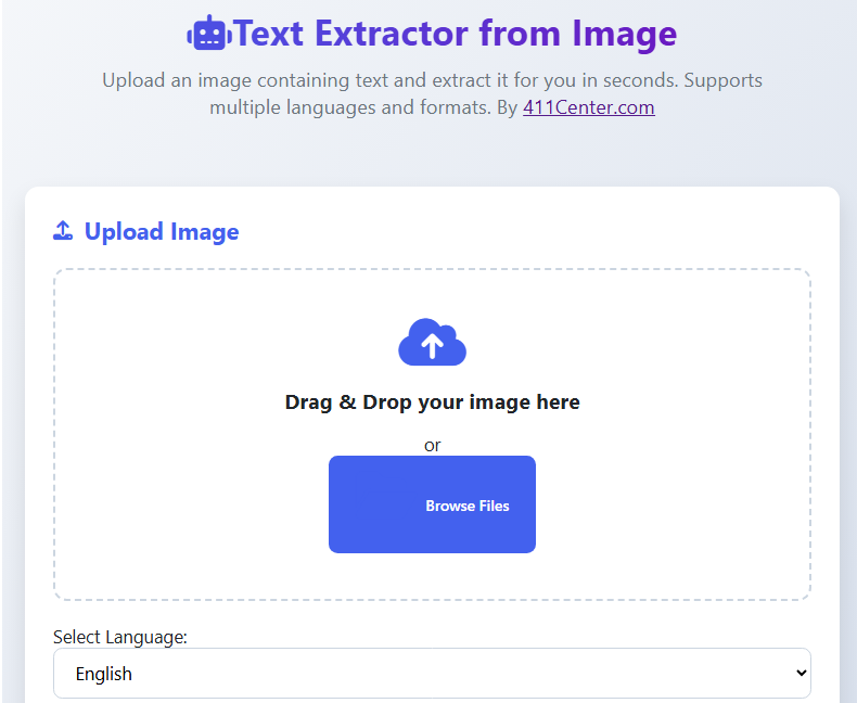 Image Text Extractor